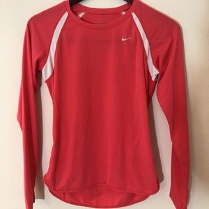 Hot Pink Nike Dri-Fit Long Sleeve